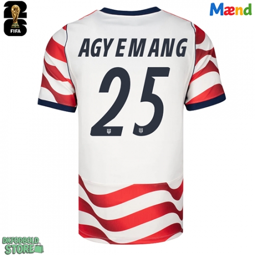 Forente stater Patrick Agyemang #25 Replika Hjemmebanetrøje VM 2026 Kortærmet